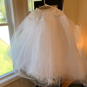 White Tulle Petticoat/Slip